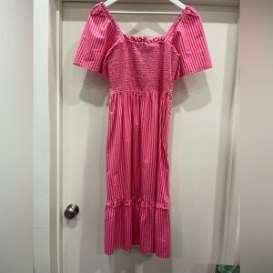 Draper James - Pink Midi Dress - Size S